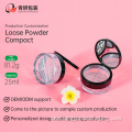 Empty Plastic Cosmetic Packaging Loose Powder Plastics Jar